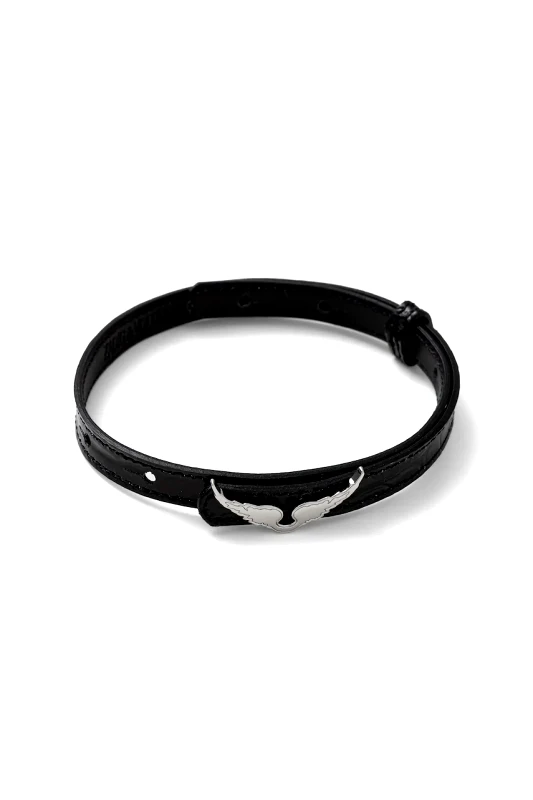 Zadig&Voltaire Δερμάτινο βραχιόλι ZADIG&VOLTAIRE OWJW01751