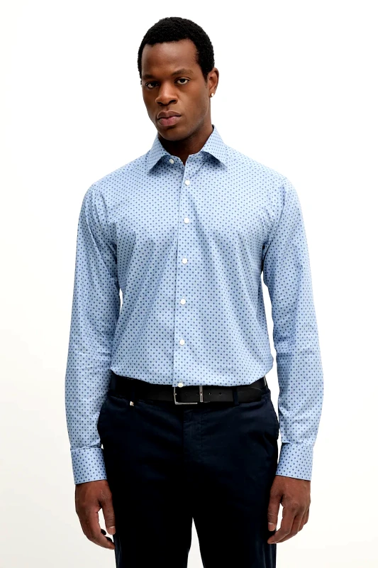 Eton Βαμβακερό πουκάμισο Eton