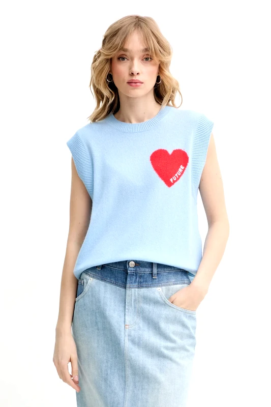 From Future From Future γιλέκο γυναικείο κασμίρι