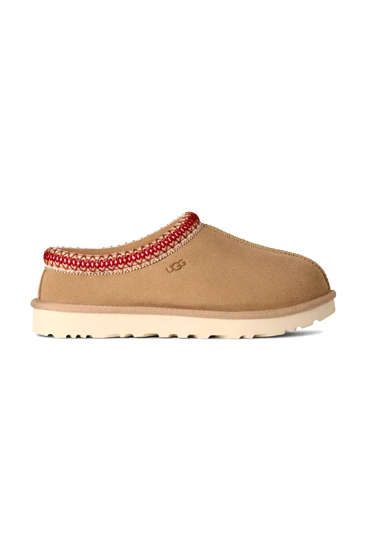 Ugg Παντόφλες σουέτ UGG Tasman II χρώμα: μπεζ, 1174470.SDDR