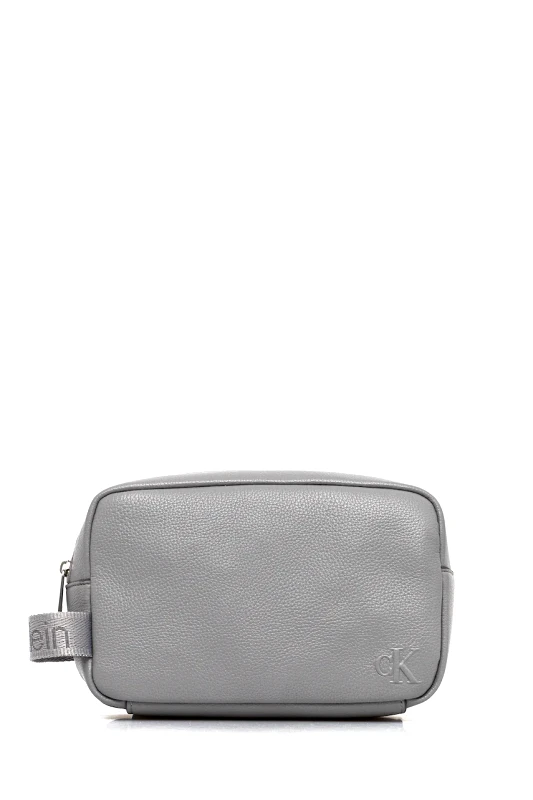 Calvin Klein Νεσεσέρ καλλυντικών Calvin Klein χρώμα: γκρι, LV04D1090G