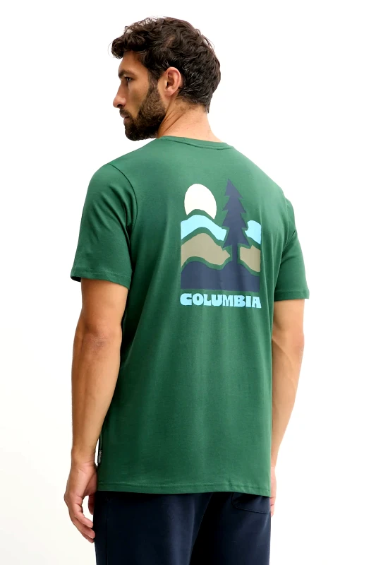 Columbia Βαμβακερό μπλουζάκι Columbia Explorers Canyon