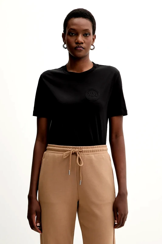MM by Max Mara Βαμβακερό μπλουζάκι MM by Max Mara GATTONI