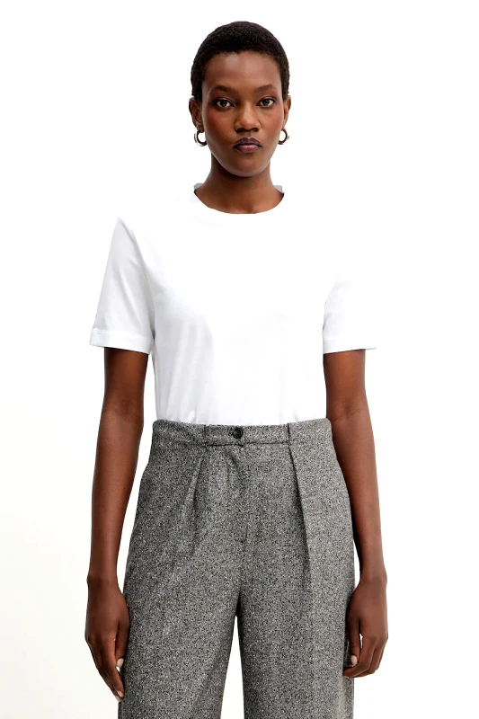 MM by Max Mara Βαμβακερό μπλουζάκι MM by Max Mara GATTONI