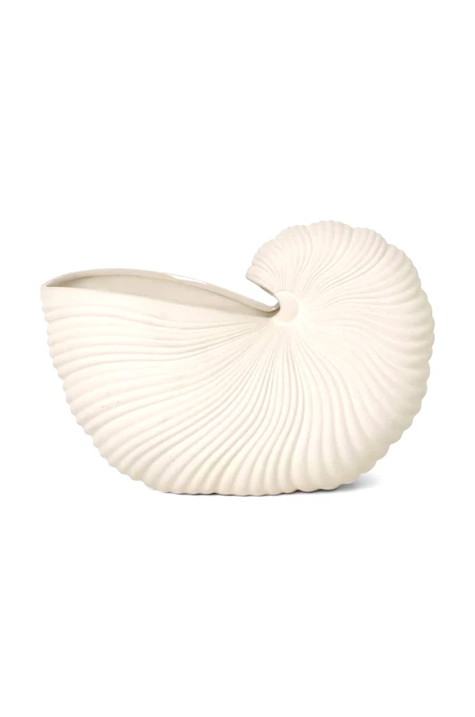 Ferm Living Δοχείο ferm LIVING Shell Pot 31 x 20 x 15 cm