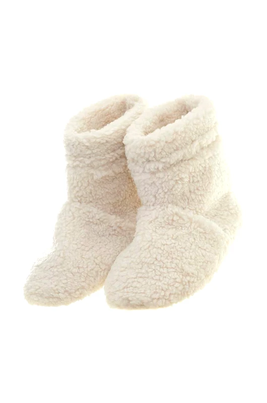 Aroma Home Παντόφλες Aroma Home Cream Teddy
