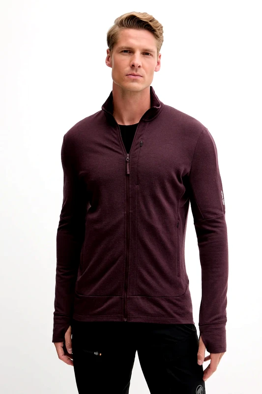 Icebreaker Αθλητική μπλούζα Icebreaker Mer 260 Quantu IV