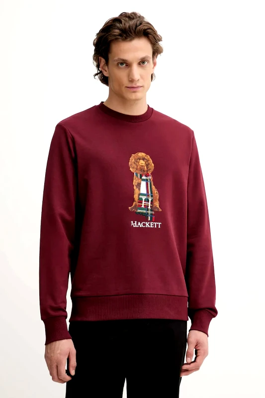Hackett London Βαμβακερή μπλούζα Hackett London