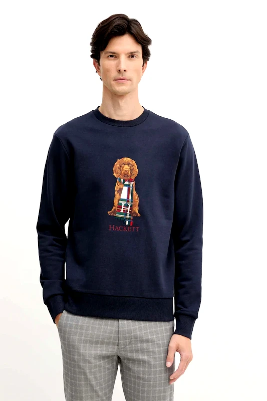 Hackett London Βαμβακερή μπλούζα Hackett London