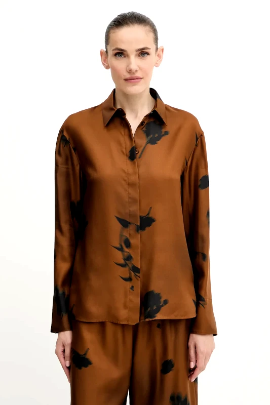 MM by Max Mara Μεταξωτό πουκάμισο MM by Max Mara ERACLEA