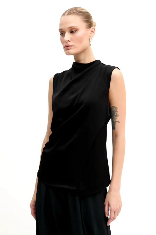 A.L.C. Μπλουζάκι A.L.C. Amira χρώμα: μαύρο, 5TOPS01684