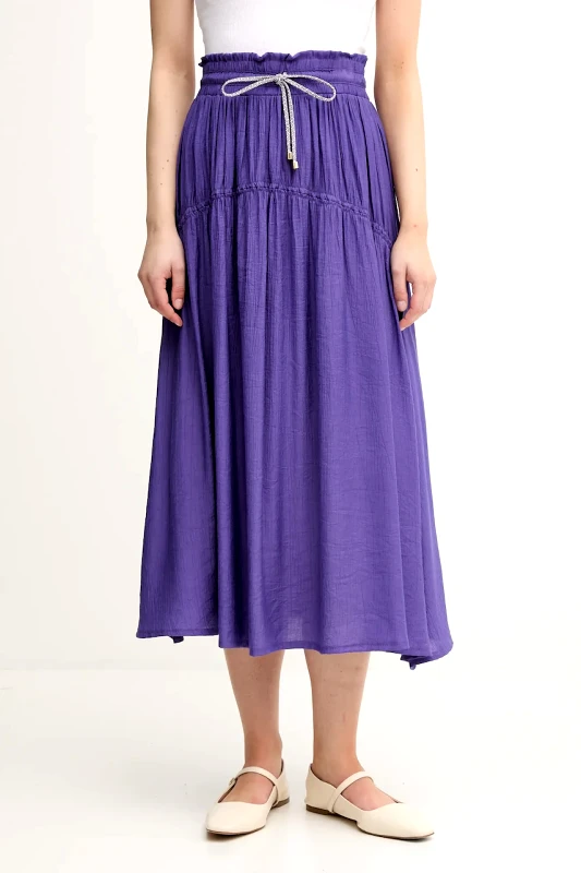 La Petite Française Φούστα La Petite Française JOSETTE χρώμα: μοβ, JOSETTE