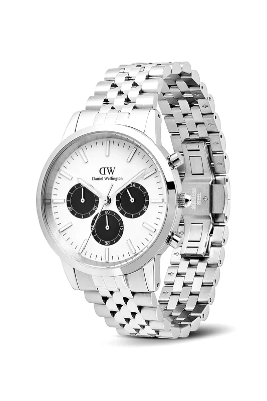 Daniel Wellington Ρολόι Daniel Wellington χρώμα: ασημί, DW00100872
