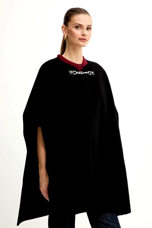 MICHAEL Michael Kors Poncho με προσθήκη μαλλιού MICHAEL Michael Kors