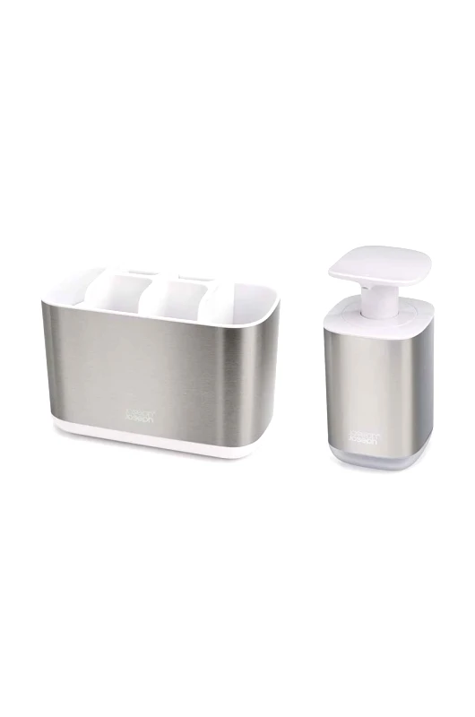 Joseph Joseph Θήκη σαπουνιού και βάση βούρτσας Joseph Joseph Barthroom Beauties 2-pack