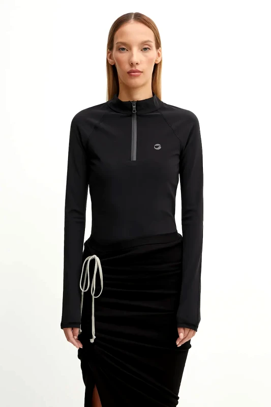 coperni Κορμάκι Coperni Eurojersey Body χρώμα: μαύρο, COPBO14F5039