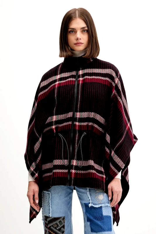 Desigual Πόντσο Desigual CHECKS ALDAMA
