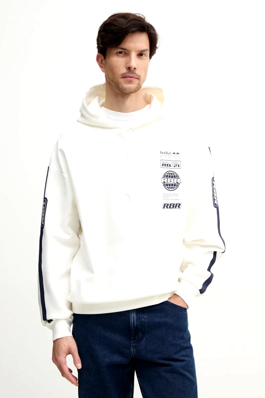 Red Bull Racing x Pepe Jeans Μπλούζα Red Bull Racing x Pepe Jeans LOGO STACK HOODY