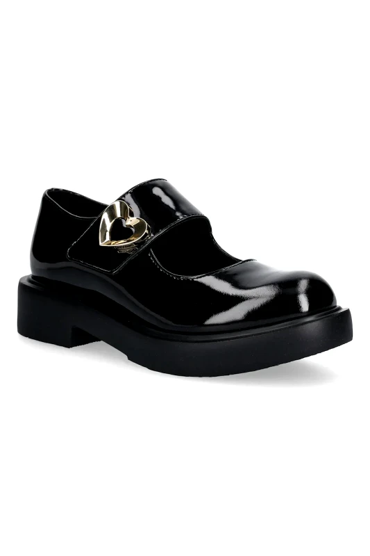 Love Moschino Δερμάτινα παπούτσια Love Moschino