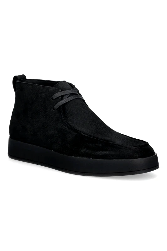 Calvin Klein Δερμάτινα κλειστά παπούτσια Calvin Klein HYBRID CUP APRON BOOT NU W