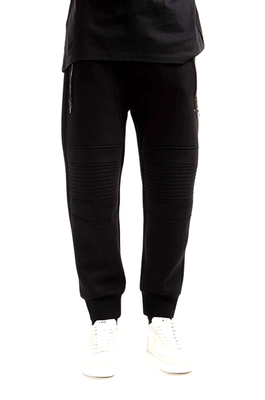 Neil Barrett Παντελόνι φόρμας Neil Barett Skinny Low Rise Swatpants χρώμα: μαύρο