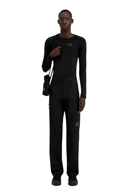 MM6 Maison Margiela Παντελόνι MM6 Maison Margiela x Salomon χρώμα: μαύρο, SH0LA0013.M35200