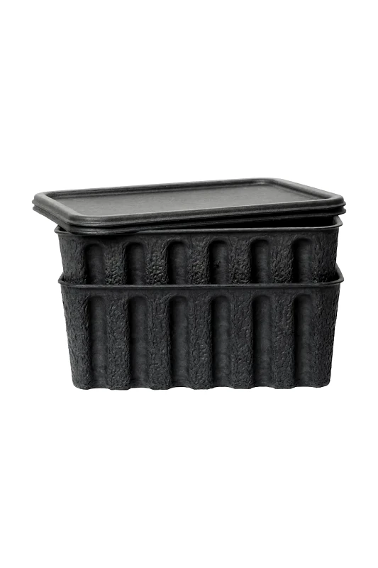 Ferm Living Κουτί αποθήκευσης ferm LIVING Paper Pulp Box L/30 x 15 cm 2-pack