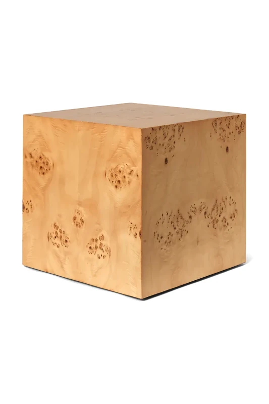 Ferm Living Τραπέζι ferm LIVING Burl Cube Side Table