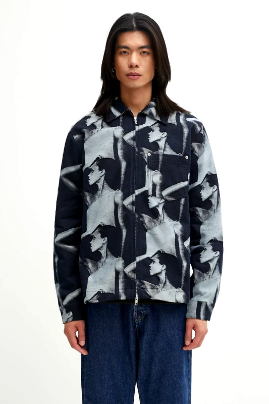 Wales Bonner Wales Bonner Βαμβακερό μπουφάν Wales Bonner Jet Zip Jacket