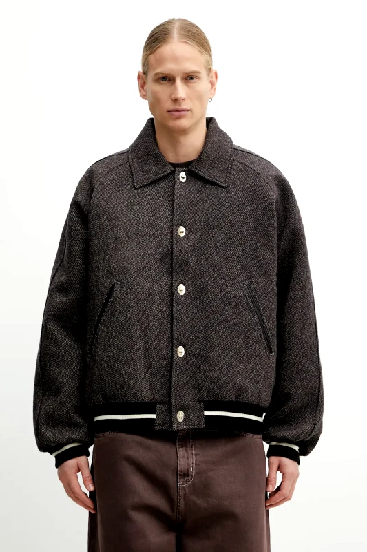 Wales Bonner Wales Bonner Μάλλινο μπουφάν Wales Bonner Homecoming Varsity Jacket