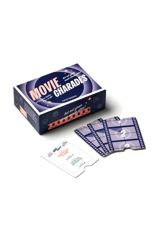 Printworks Παιχνίδι λέξεων Printworks Movie Charades 10 x 15 x 5 cm
