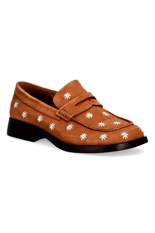 Camper Μοκασίνια σουέτ Camper Donna