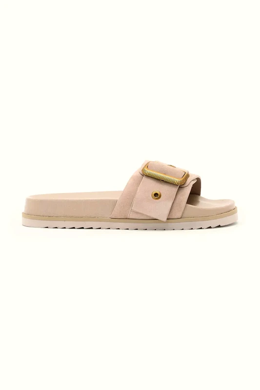 AllSaints AllSaints Παντόφλες σουέτ AllSaints Ellie Western Sandal