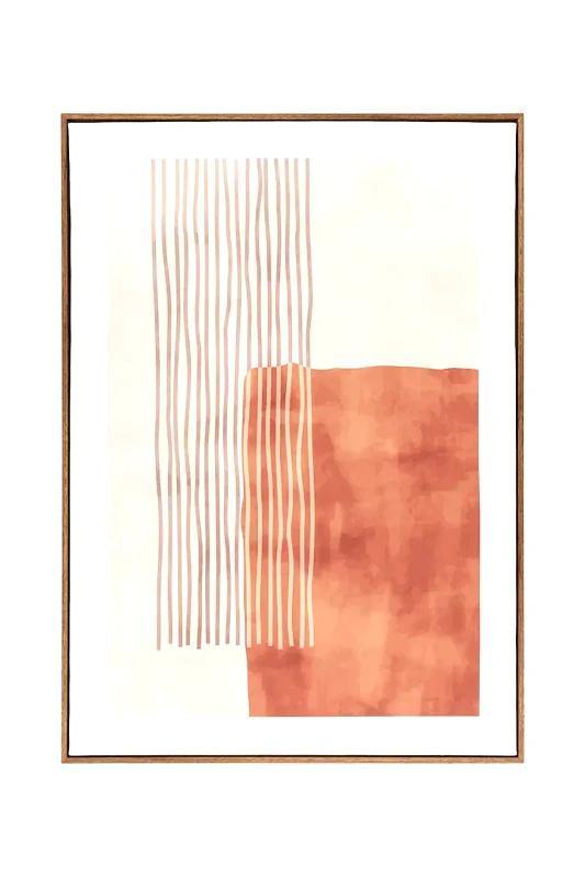 House Nordic Διακοσμητικό τοίχου σε κορνίζα House Nordic Mina 50 x 70 cm