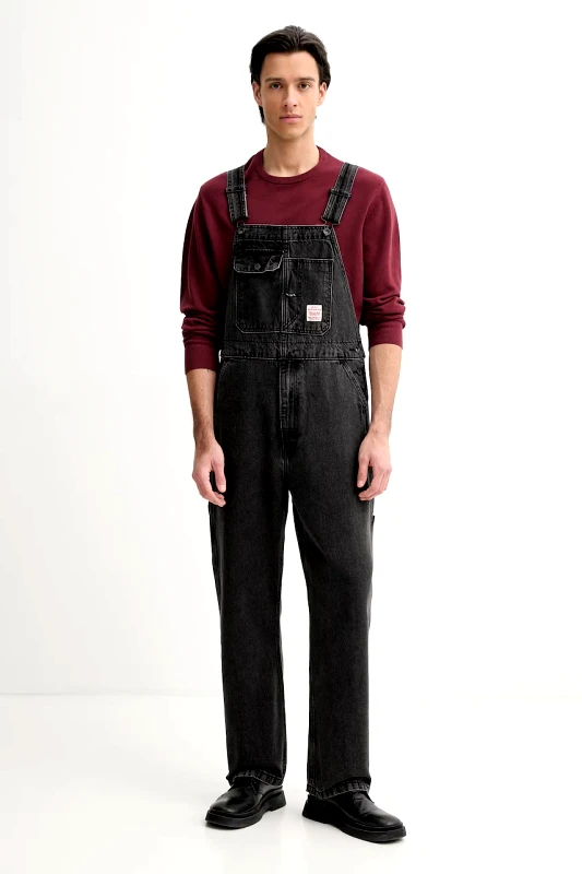Levi's Τζιν σαλοπέτα Levi's LOOSE OVERALLS x WORKWEAR