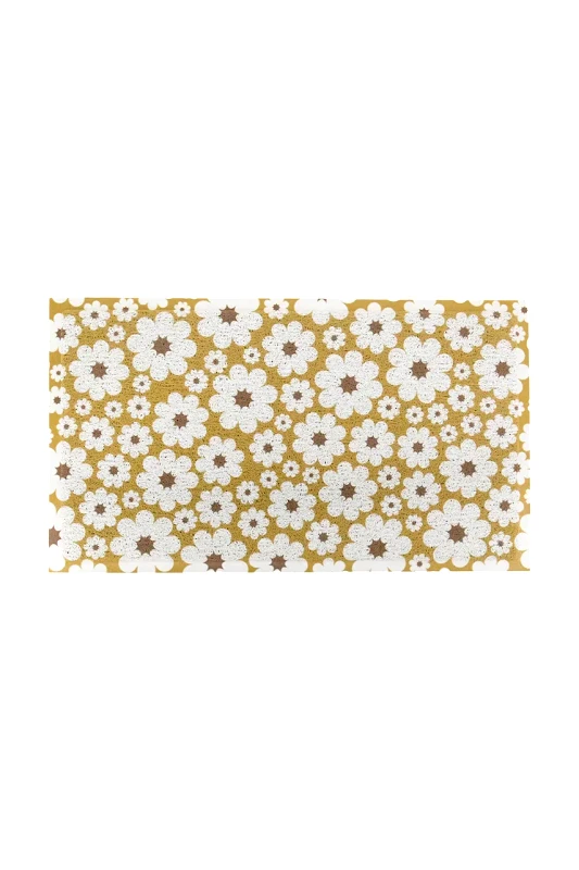 Artsy Doormats Χαλάκι Artsy Doormats Gren Cream Flowers 70 x 40 cm