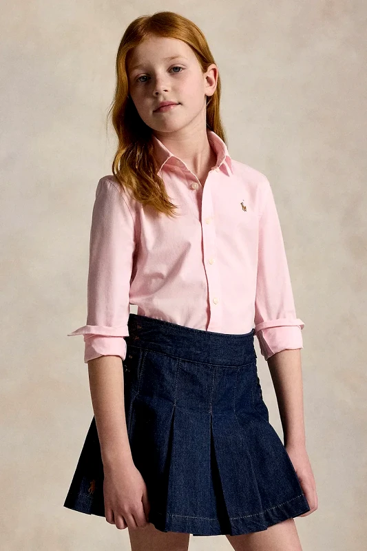 Polo Ralph Lauren Παιδικό βαμβακερό πουκάμισο Polo Ralph Lauren