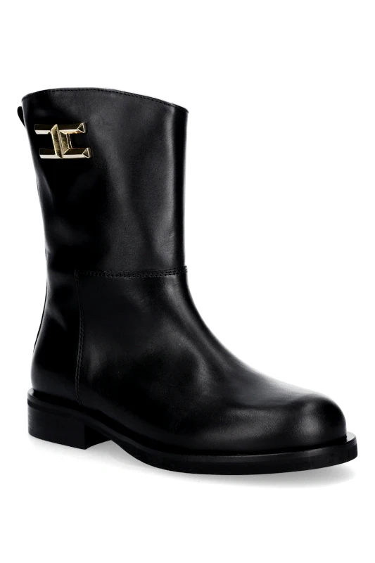 Elisabetta Franchi Παιδικές δερμάτινες μπότες Elisabetta Franchi