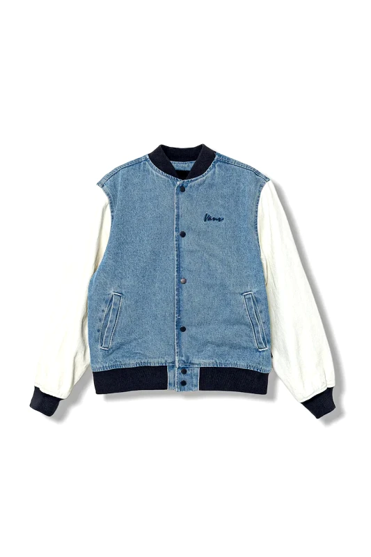 Vans Παιδικό μπουφάν bomber Vans Denim Baseball Jacket