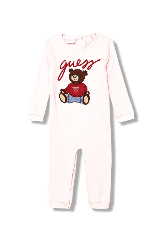Guess Βρεφική βαμβακερή ρόμπα Guess