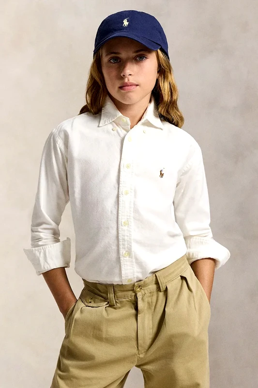Polo Ralph Lauren Παιδικό βαμβακερό πουκάμισο Polo Ralph Lauren