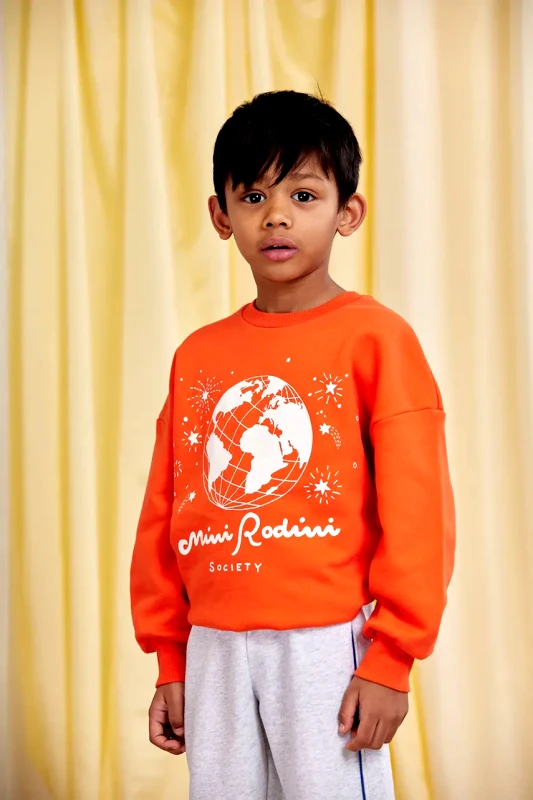 Mini Rodini Παιδική βαμβακερή μπλούζα Mini Rodini Mini Rodini society