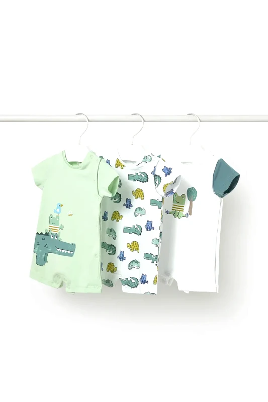 Mayoral Newborn Βρεφικά φορμάκια Mayoral Newborn 3-pack