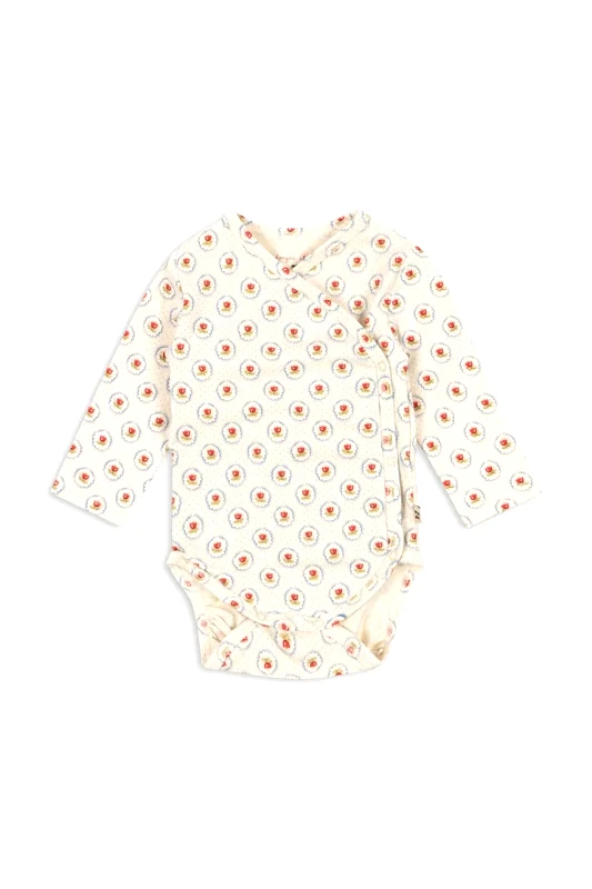 Konges Sløjd Φορμάκι μωρού Konges Sløjd BASIC LS NEWBORN BODY GOTS