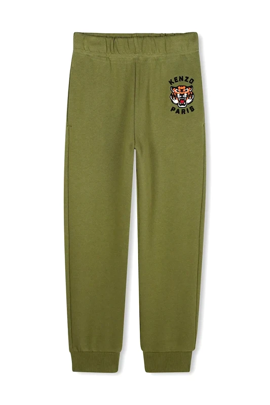 Kenzo kids Παιδικό βαμβακερό παντελόνι Kenzo Kids