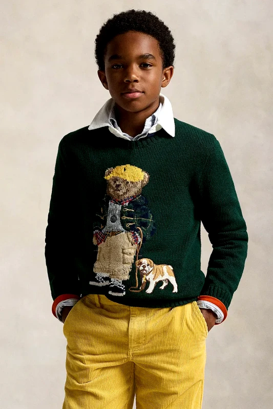 Polo Ralph Lauren Παιδικό βαμβακερό πουλόβερ Polo Ralph Lauren