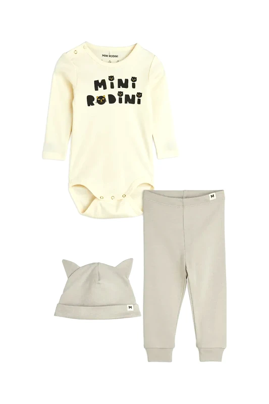 Mini Rodini Σετ μωρού Mini Rodini Mini Rodini Cats