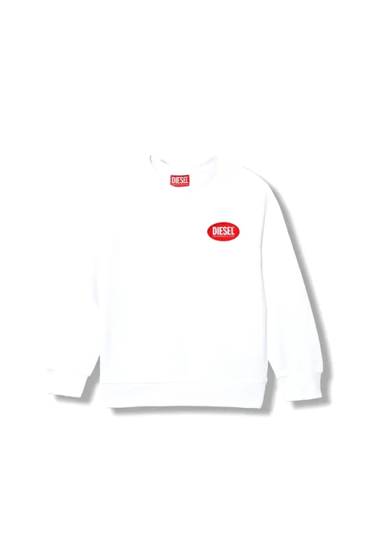 Diesel Παιδική βαμβακερή μπλούζα Diesel SPATCH OVER SWEAT-SHIRT