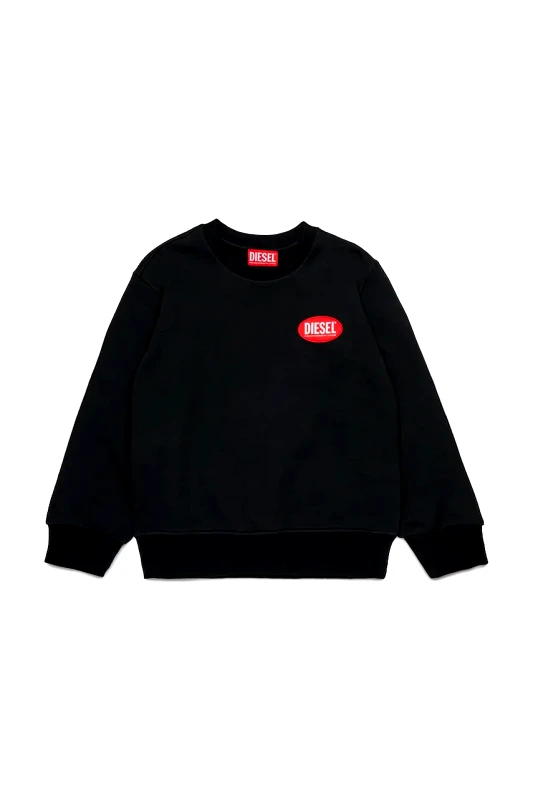 Diesel Παιδική βαμβακερή μπλούζα Diesel SPATCH OVER SWEAT-SHIRT