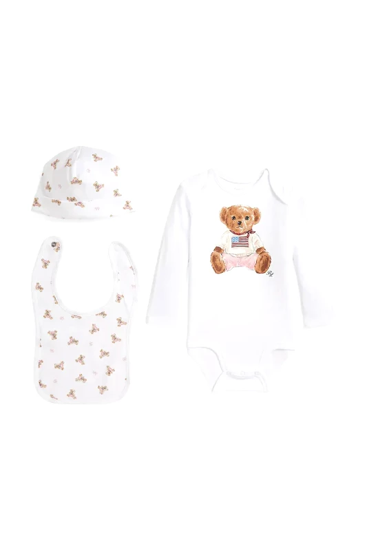 Polo Ralph Lauren Βαμβακερά φορμάκια για μωρά Polo Ralph Lauren